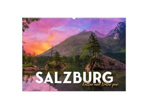 9783383935909 - Salzburg - Kultur und Natur pur (Wandkalender 2025 DIN A2 quer) CALVENDO Monatskalender