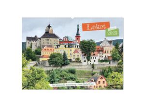 9783383936081 - Loket - Das böhmische Rothenburg (Wandkalender 2025 DIN A2 quer) CALVENDO Monatskalender