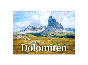 9783383937903 - Dolomiten - Die wunderschönen Südalpen in Italien (Wandkalender 2025 DIN A4 quer) CALVENDO Monatskalender