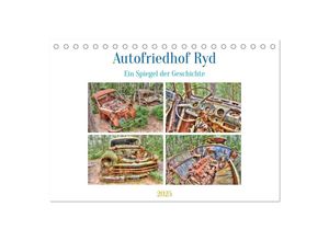 9783383937996 - Autofriedhof Ryd (Tischkalender 2025 DIN A5 quer) CALVENDO Monatskalender