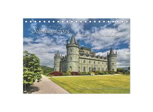 9783383939945 - Schottland 2025 Schlösser Burgen und Ruinen (Tischkalender 2025 DIN A5 quer) CALVENDO Monatskalender