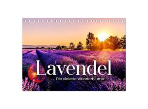 9783383940552 - Lavendel - Die violette Wunderblume (Tischkalender 2025 DIN A5 quer) CALVENDO Monatskalender