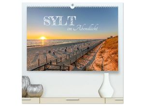 9783383941375 - Sylt im Abendlicht (hochwertiger Premium Wandkalender 2025 DIN A2 quer) Kunstdruck in Hochglanz