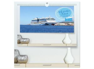 9783383941443 - Auf großer Fahrt - Kreuzfahrtschiffe in der Karibik (hochwertiger Premium Wandkalender 2025 DIN A2 quer) Kunstdruck in Hochglanz