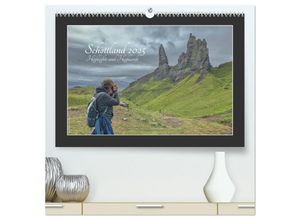 9783383941580 - Schottland 2025 Highlights und Highlands (hochwertiger Premium Wandkalender 2025 DIN A2 quer) Kunstdruck in Hochglanz