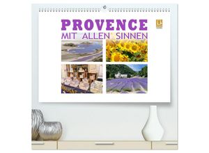 9783383941627 - Provence mit allen Sinnen (hochwertiger Premium Wandkalender 2025 DIN A2 quer) Kunstdruck in Hochglanz