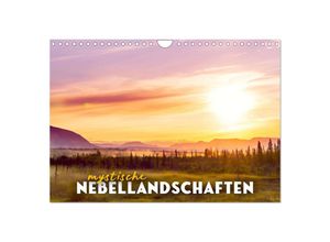 9783383942457 - Mystische Nebellandschaften (Wandkalender 2025 DIN A4 quer) CALVENDO Monatskalender