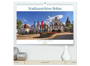 9783383942600 - Stadtansichten Brilon (hochwertiger Premium Wandkalender 2025 DIN A2 quer) Kunstdruck in Hochglanz