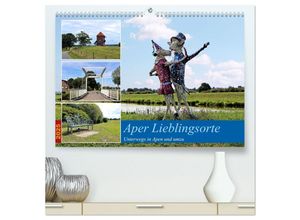 9783383942648 - Aper Lieblingsorte (hochwertiger Premium Wandkalender 2025 DIN A2 quer) Kunstdruck in Hochglanz