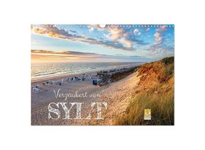 9783383943324 - Verzaubert von Sylt (Wandkalender 2025 DIN A3 quer) CALVENDO Monatskalender