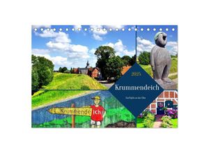 9783383943393 - Krummendeich - Dorfidylle an der Elbe (Tischkalender 2025 DIN A5 quer) CALVENDO Monatskalender