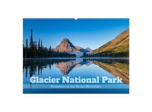 9783383944086 - Glacier National Park - Abenteuer in den Rocky Mountains (Wandkalender 2025 DIN A2 quer) CALVENDO Monatskalender