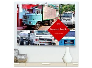 9783383944291 - German Trucks - Deutsche LKW in Kuba (hochwertiger Premium Wandkalender 2025 DIN A2 quer) Kunstdruck in Hochglanz