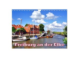 9783383944345 - Freiburg an der Elbe (Wandkalender 2025 DIN A4 quer) CALVENDO Monatskalender