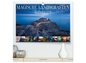 9783383945526 - Magische Landschaften Weltweit (hochwertiger Premium Wandkalender 2025 DIN A2 quer) Kunstdruck in Hochglanz