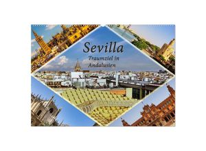 9783383945939 - Sevilla - Traumziel in Andalusien (Wandkalender 2025 DIN A2 quer) CALVENDO Monatskalender