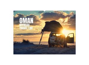 9783383945953 - OMAN Offroad Travel Log (Wandkalender 2025 DIN A2 quer) CALVENDO Monatskalender