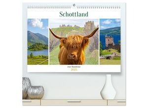 9783383946950 - Schottland - eine Rundreise (hochwertiger Premium Wandkalender 2025 DIN A2 quer) Kunstdruck in Hochglanz