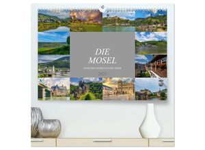 9783383947087 - Die Mosel zwischen Koblenz und Trier (hochwertiger Premium Wandkalender 2025 DIN A2 quer) Kunstdruck in Hochglanz