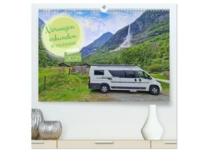 9783383948091 - Norwegen erkunden mit dem Wohnmobil (hochwertiger Premium Wandkalender 2025 DIN A2 quer) Kunstdruck in Hochglanz