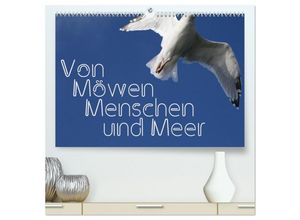 9783383948183 - Von Möwen Menschen und Meer (hochwertiger Premium Wandkalender 2025 DIN A2 quer) Kunstdruck in Hochglanz