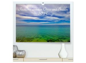 9783383948312 - Fischland zwischen Ostsee und Bodden (hochwertiger Premium Wandkalender 2025 DIN A2 quer) Kunstdruck in Hochglanz