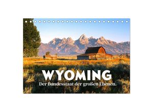 9783383948442 - Wyoming - Der Bundesstaat der großen Ebenen (Tischkalender 2025 DIN A5 quer) CALVENDO Monatskalender