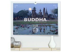 9783383949449 - BUDDHA - Im Reich der Achtsamkeit (hochwertiger Premium Wandkalender 2025 DIN A2 quer) Kunstdruck in Hochglanz