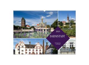 9783383951107 - Darmstadt - Mathildenhöhe und Altstadt (Wandkalender 2025 DIN A2 quer) CALVENDO Monatskalender