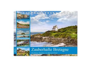 9783383952210 - Zauberhafte Bretagne (Tischkalender 2025 DIN A5 quer) CALVENDO Monatskalender