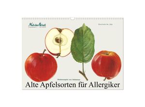 9783383952258 - Alte Apfelsorten für Allergiker (Wandkalender 2025 DIN A3 quer) CALVENDO Monatskalender