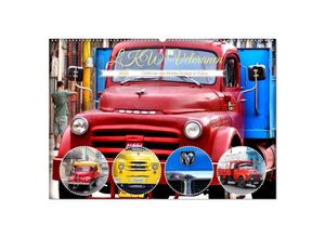 9783383952418 - LKW Veteranen - Oldtimer der Marke Dodge in Kuba (Wandkalender 2025 DIN A2 quer) CALVENDO Monatskalender