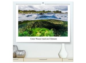 9783383953248 - Unter Wasser rund um Fehmarn (hochwertiger Premium Wandkalender 2025 DIN A2 quer) Kunstdruck in Hochglanz