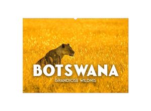 9783383956188 - Botswana - Grandiose Wildnis (Wandkalender 2025 DIN A2 quer) CALVENDO Monatskalender