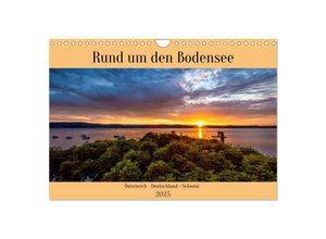 9783383956942 - Rund um den Bodensee (Wandkalender 2025 DIN A4 quer) CALVENDO Monatskalender