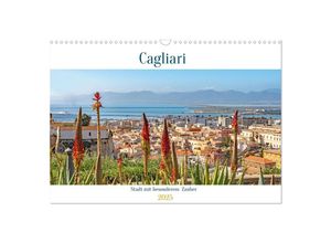 9783383959318 - Cagliari - Stadt mit besonderem Zauber (Wandkalender 2025 DIN A3 quer) CALVENDO Monatskalender