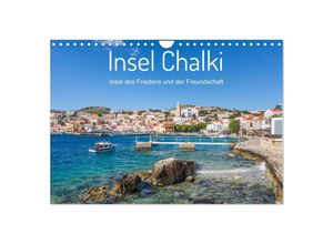 9783383959479 - Insel Chalki (Wandkalender 2025 DIN A4 quer) CALVENDO Monatskalender