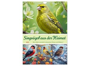 9783383960543 - Singvögel aus der Heimat (Wandkalender 2025 DIN A4 hoch) CALVENDO Monatskalender 9783383960543 - Singvögel aus der Heimat (Wandkalender 2025 DIN A4 hoch) CALVENDO Monatskalender
