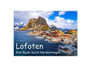 9783383961519 - Lofoten - Eine Reise durch Nordnorwegen (Wandkalender 2025 DIN A3 quer) CALVENDO Monatskalender