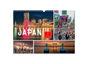 9783383961601 - Japan - Tradition und Hightech (Wandkalender 2025 DIN A3 quer) CALVENDO Monatskalender