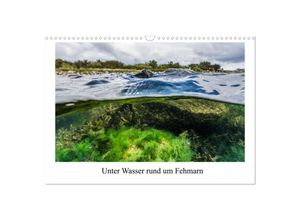 9783383962059 - Unter Wasser rund um Fehmarn (Wandkalender 2025 DIN A3 quer) CALVENDO Monatskalender