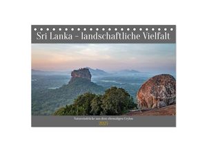 9783383963322 - Sri Lanka - landschaftliche Vielfalt (Tischkalender 2025 DIN A5 quer) CALVENDO Monatskalender