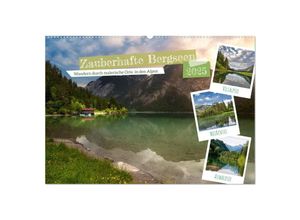 9783383963476 - Zauberhafte Bergseen (Wandkalender 2025 DIN A2 quer) CALVENDO Monatskalender