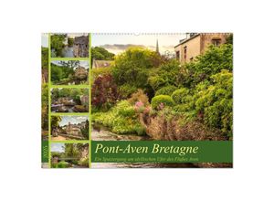 9783383963582 - Pont-Aven Bretagne (Wandkalender 2025 DIN A2 quer) CALVENDO Monatskalender