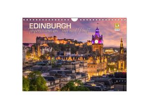 9783383963643 - EDINBURGH Impressionen bei Tag und Nacht (Wandkalender 2025 DIN A4 quer) CALVENDO Monatskalender