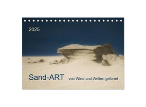 9783383963872 - Sand-ART von Wind und Wellen geformt (Tischkalender 2025 DIN A5 quer) CALVENDO Monatskalender