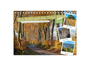 9783383963957 - Die Eifel und das Hohe Venn (Tischkalender 2025 DIN A5 quer) CALVENDO Monatskalender