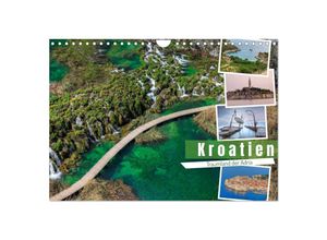 9783383965678 - Kroatien Traumland der Adria (Wandkalender 2025 DIN A4 quer) CALVENDO Monatskalender