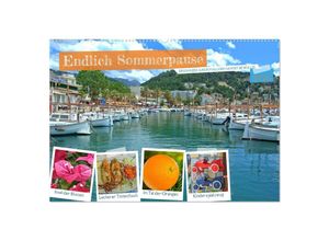 9783383967757 - Endlich Sommerpause - Ein ganzer Juni in Mallorcas Port de Sóller (Wandkalender 2025 DIN A2 quer) CALVENDO Monatskalender