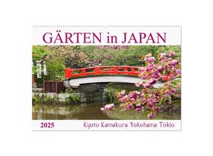 9783383967962 - Gärten in Japan (Wandkalender 2025 DIN A2 quer) CALVENDO Monatskalender